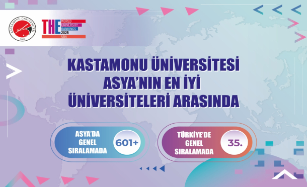 Kastamonu Üniversitesi, Asya’nın En İyi Üniversiteleri Arasında Yer Almaya Devam Ediyor